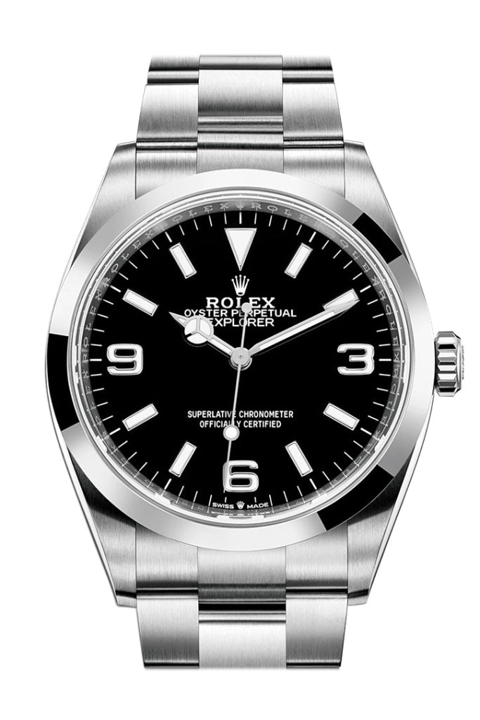 Rolex Explorer 36mm Black Dial Stainless Steel 124270