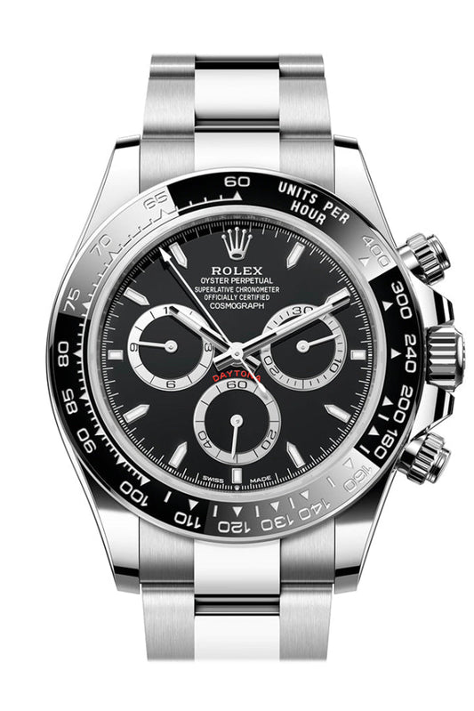 Rolex Cosmograph Daytona 40mm Black Dial Stainless Steel Oyster Bracelet 126500LN