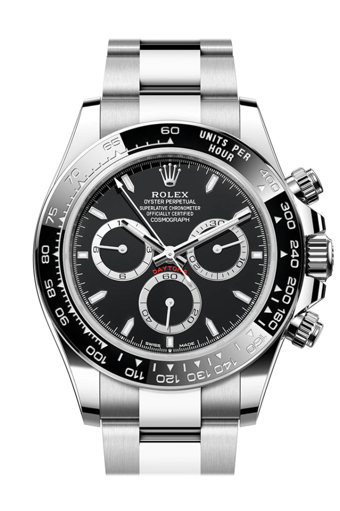 Rolex Cosmograph Daytona 40mm Black Dial Stainless Steel Oyster Bracelet 126500LN