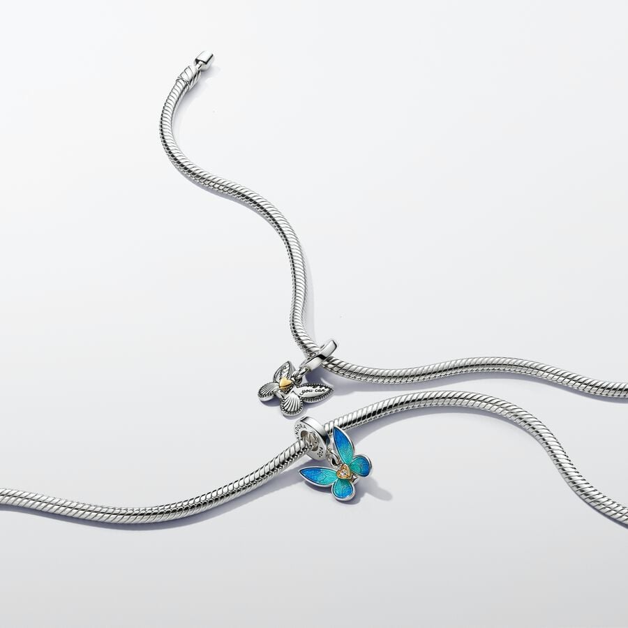 Easy-Close Magnetic Clasp Snake Chain Bracelet