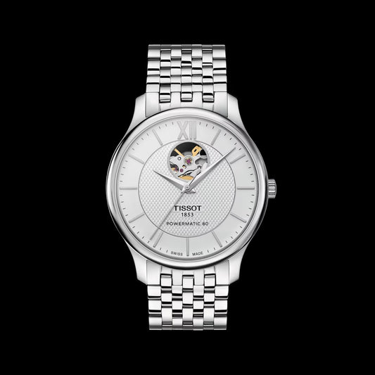 TISSOT TRADITION POWERMATIC 80 OPEN HEART