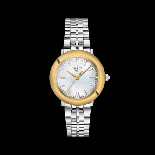 TISSOT GLENDORA 18K GOLD BEZEL