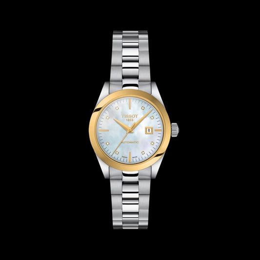 TISSOT T-MY LADY AUTOMATIC 18K GOLD BEZEL