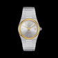 TISSOT PRX POWERMATIC 80 35MM STEEL AND 18K GOLD BEZEL