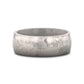 MAGELLANIC Domed Titanium Ring with Meteorite Pattern - 8mm