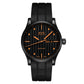 MIDO Multifort Gent Black Dial Stainless Steel with Black PVD Coating with Black Rubber Strap - 42mm