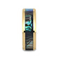 SHORELINE Gold-Plated Tungsten Wedding Band with Mother of Pearl Inlay - 8mm