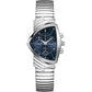Hamilton Ventura Chrono Quartz - Dial color:Blue - H24432141