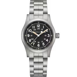 Hamilton Khaki Field Mechanical 38mm - Dial color:Black - H69439131