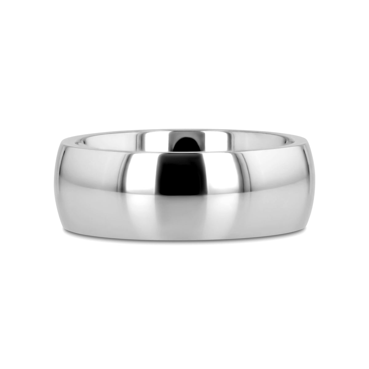 KOBOLD Domed Cobalt Ring with Polished Finish - 4mm - 8mm