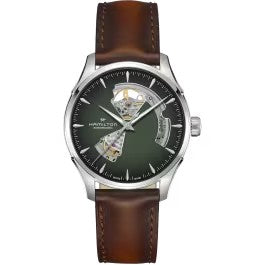 Hamilton Jazzmaster Open Heart Auto - Dial color:Green - H32675560