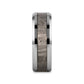 CELESTIAL Flat Tungsten Carbide Ring with Beveled Edges and Meteorite Inlay Thorsten - 8mm