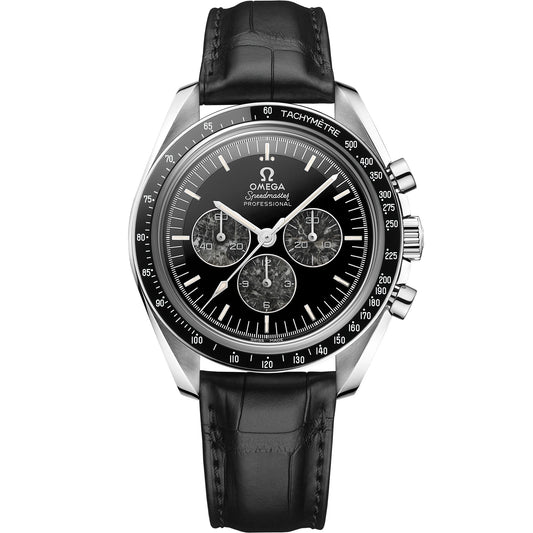 Omega Speedmaster Calibre 321 42 mm — Platinum on Leather Strap