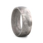 MAGELLANIC Domed Titanium Ring with Meteorite Pattern - 8mm
