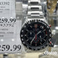 Citizen Eco Blk Red Chrono CA448950E
