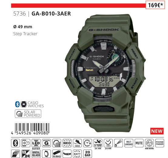 Casio Casio GA-B010-3A
