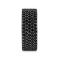 VENOM Sterling Silver Wedding Band with Pave Set Black Spinel and Black Rhodium Plating - 9mm