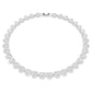 Ariana Grande x Swarovski Tennis necklace Mixed cuts, Heart, White, Rhodium plated