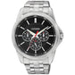 Citizen QTZ Black SS Chrono AG834058E