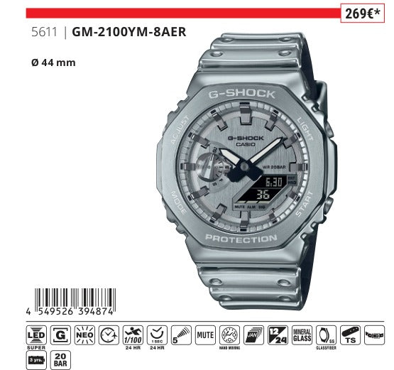 Casio G-Shock GM-2100YM-8A