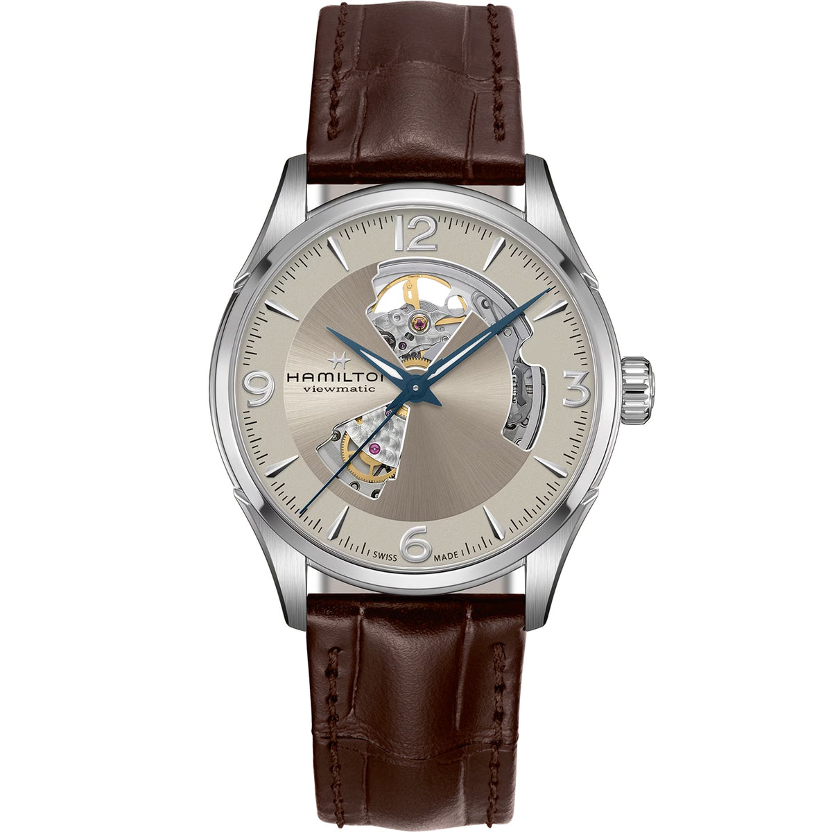 Hamilton Jazzmaster Open Heart Auto Beige Dial H32705521