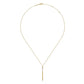Gabriel & Co. 14K Yellow Gold Diamond Pendant Drop Necklace .03CTW