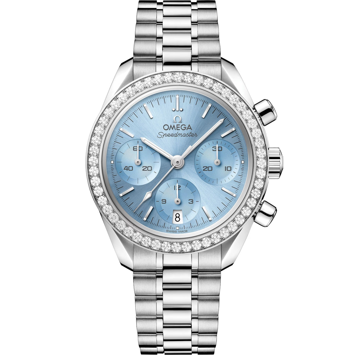 Omega Speedmaster 38 38 mm — Steel on Steel (324.15.38.50.03.001)