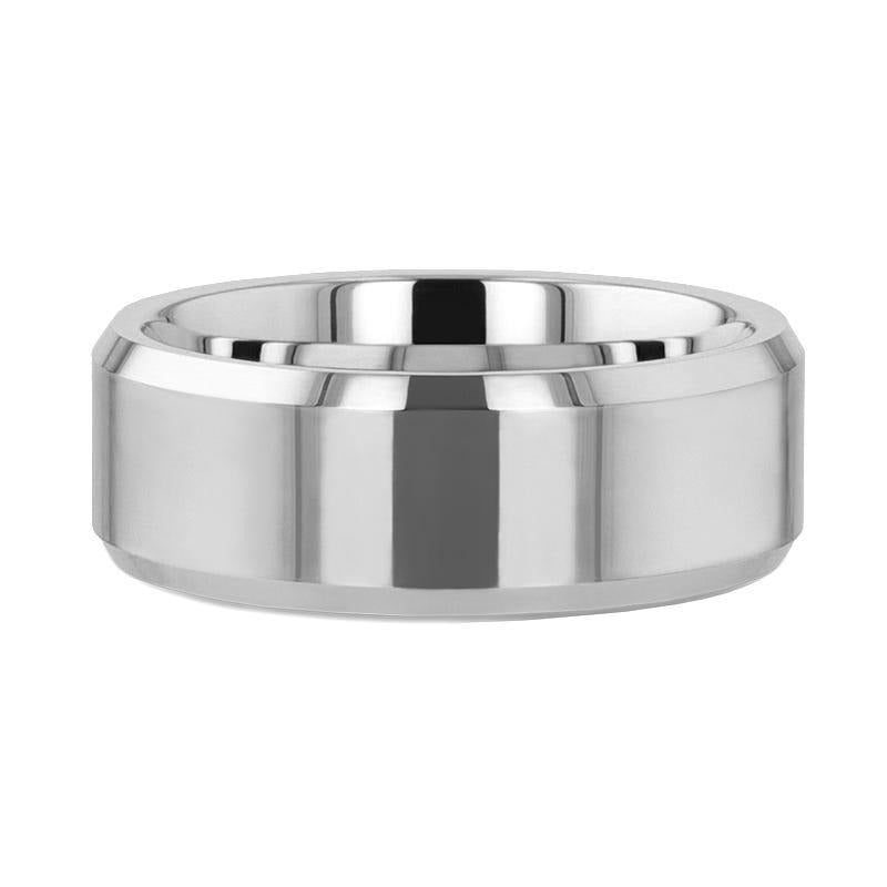 CORINTHIAN Beveled Tungsten Carbide Ring - 4mm - 12mm - 6mm
