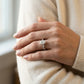 ENGAGEMENT RINGS OVAL CENTER - worn lifestyle photo