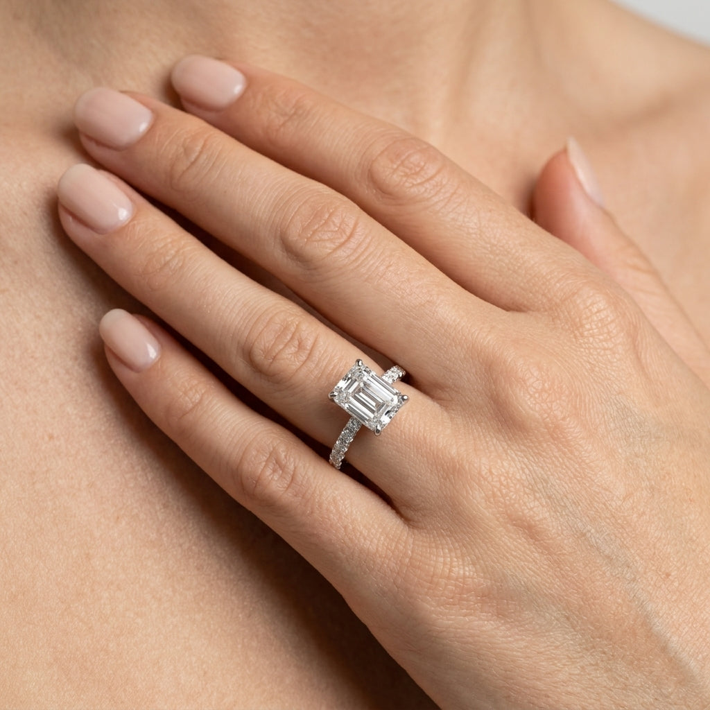 Engagement Rings Em Center - worn lifestyle photo