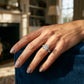 COLOR RINGS PRINCESS & CUSHION - worn lifestyle photo