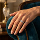 Split Shank Engagement Ring - worn lifestyle photo