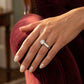 Solitaire Filigree Engagement Ring - worn lifestyle photo