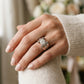 Round Lab Grown Diamond Engagement Ring - Style 80259 - worn lifestyle photo