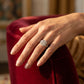 Cushion Lab Grown Diamond Engagement Ring - Style 51049 - worn lifestyle photo