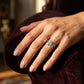 Round Lab Grown Diamond Engagement Ring - Style 81225 - worn lifestyle photo