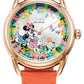 Citizen Gardening Minnie Silver-Tone Dial Leather Strap FE6087-04W FE608704W