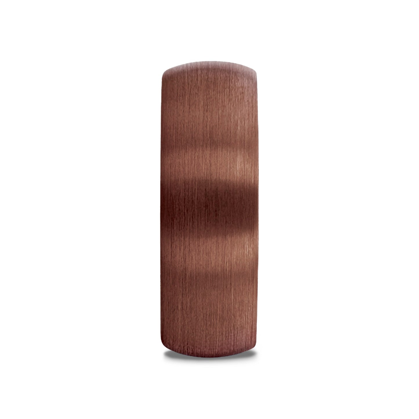 JAVA Domed with Brushed Finish Espresso Tungsten Band - 8mm