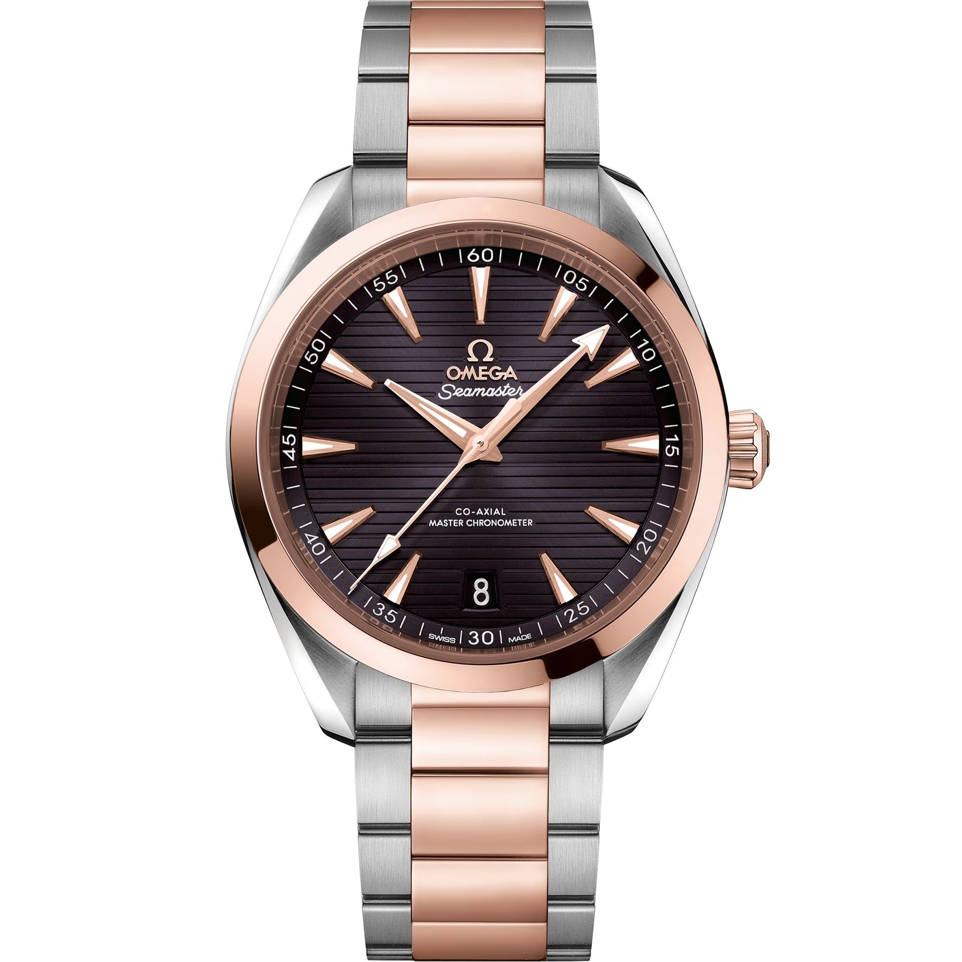Omega Seamaster Aqua Terra 150M 41 mm — Steel ‑ Sedna™ Gold on Steel ‑ Sedna™ Gold