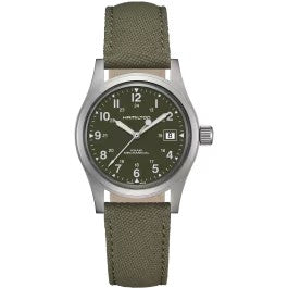 Hamilton Khaki Field Mechanical - Dial color:Green - H69439363