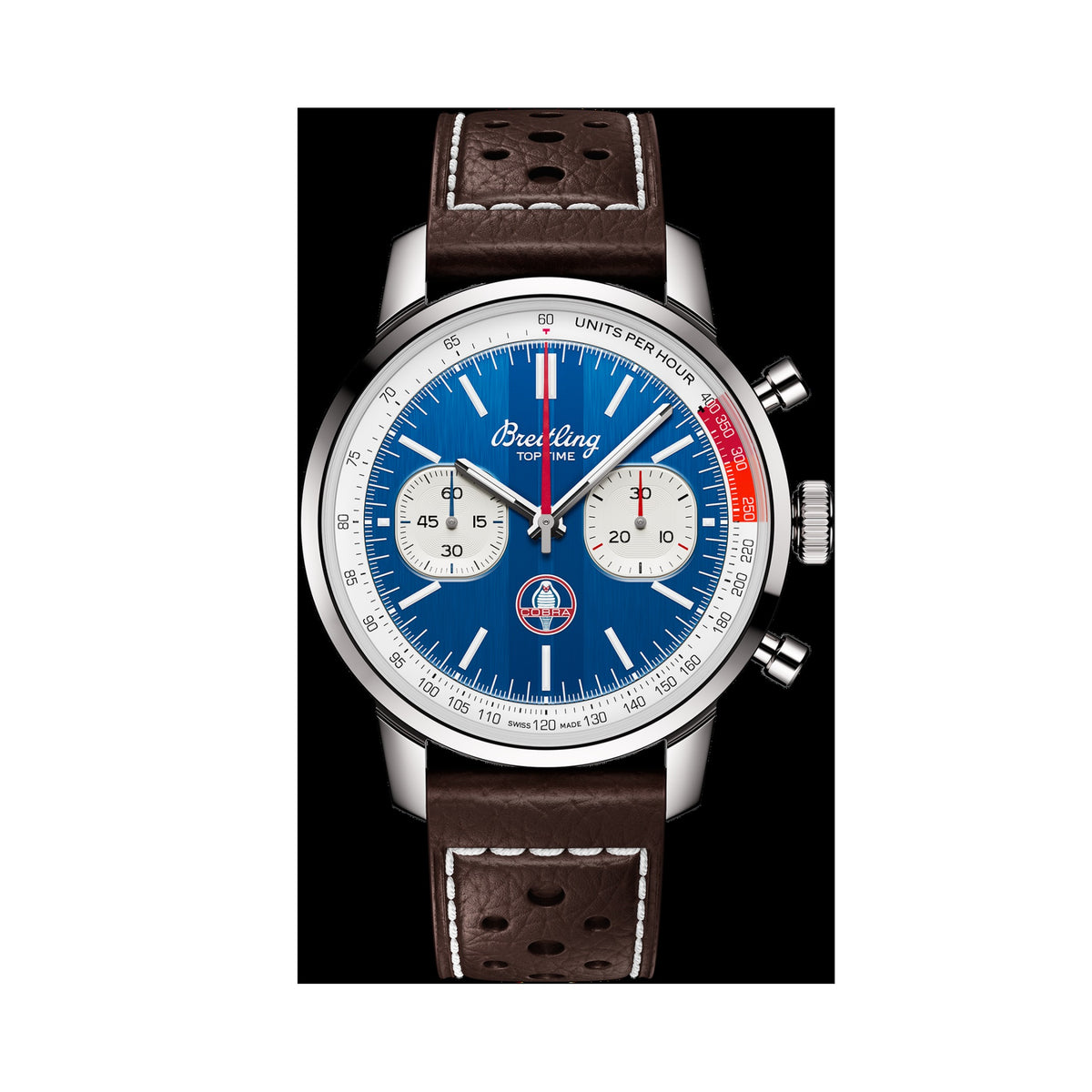 Breitling Top Time B01 Shelby Cobra — Blue Dial