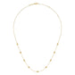 Gabriel & Co. 14K Yellow Gold Bujukan Bead Station Necklace