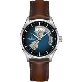 Hamilton Jazzmaster Open Heart Auto - Dial color:Blue - H32675540