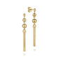 Gabriel & Co. 14K Yellow Gold Bujukan Drop Earrings