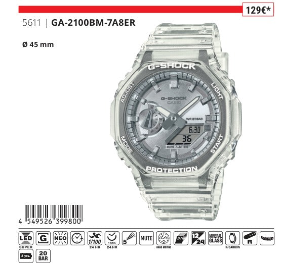 Casio G-Shock GA-2100BM-7A8