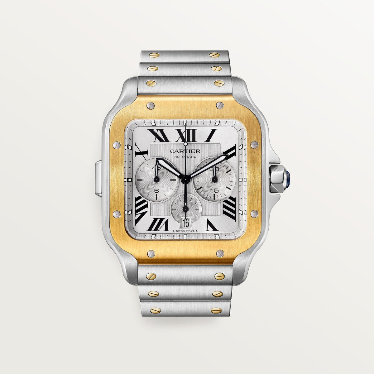 Cartier Santos De Cartier Chronograph Watch Extra-Large Model