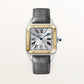 Cartier Santos-Dumont watch, large model, high-autonomy quartz movement W2SA0046
