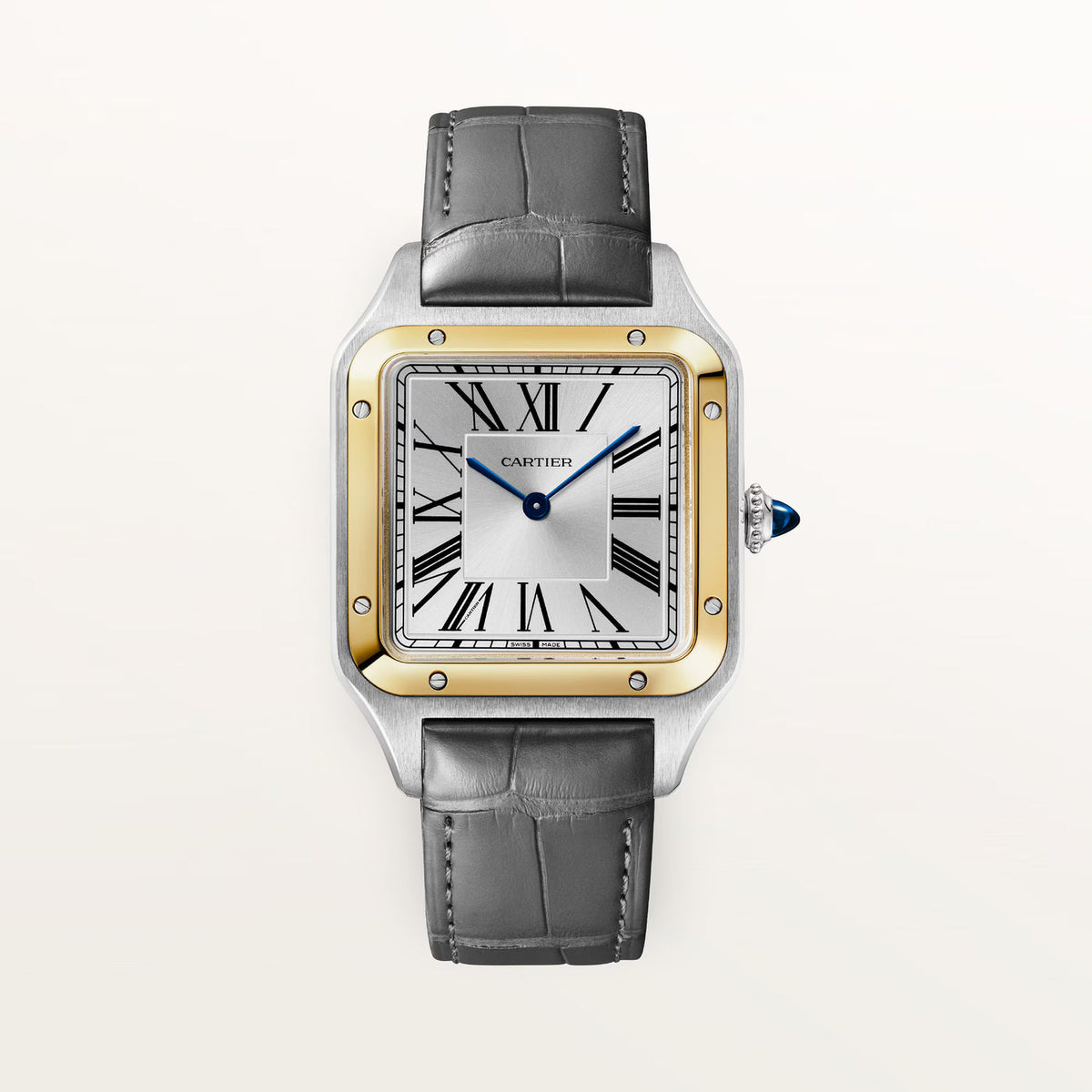 Cartier Santos-Dumont watch, large model, high-autonomy quartz movement W2SA0046