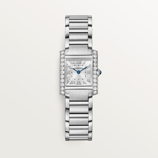 Cartier Tank Francaise watch, small model, quartz movement. W4TA0020