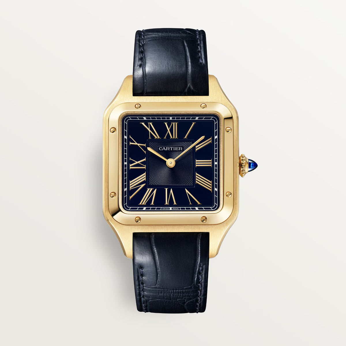 Cartier Santos-Dumont Watch, Large Model, Yellow Gold, High Autonomy